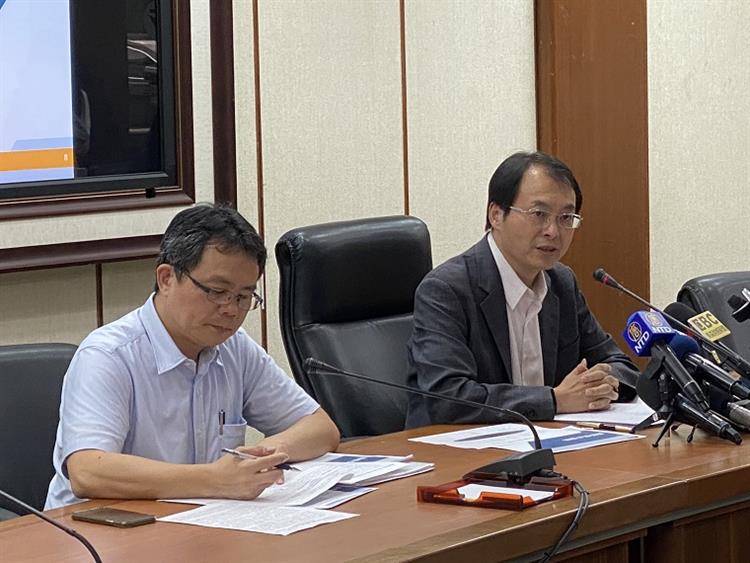 經濟部部記者會－水利署副署長王藝峰主持。