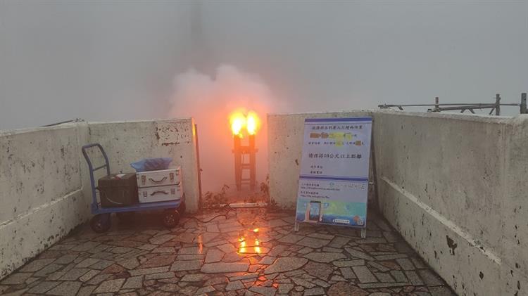 把握此波降雨雲系通過於石門水庫人工增雨施作