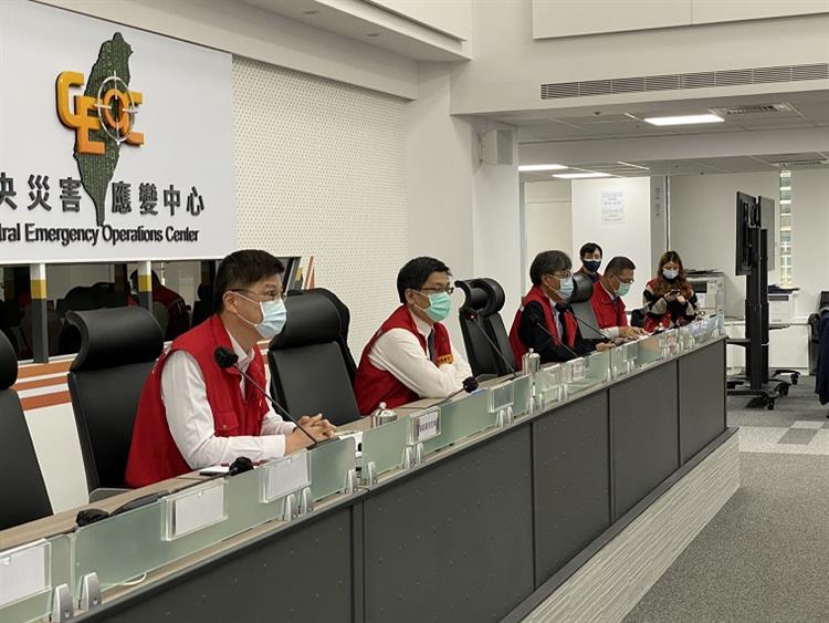 曾文生次長主持旱災中央災害應變中心召開第7次工作會報
