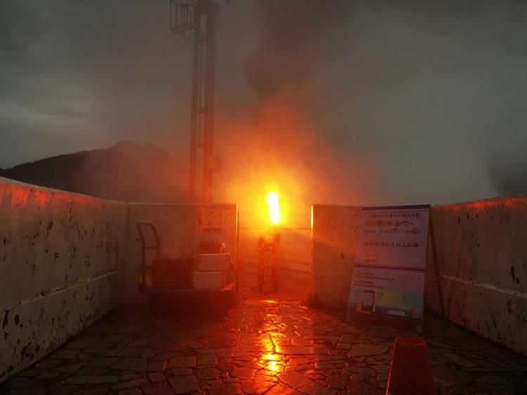 掌握此波降雨雲系於石門水庫實施人工增雨作業