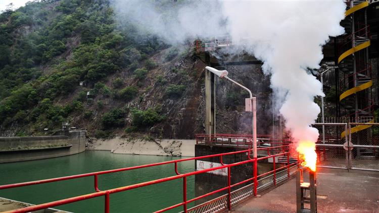 華南雲雨區東移影響 北中南集水區陸續實施人工增雨作業-谷關壩