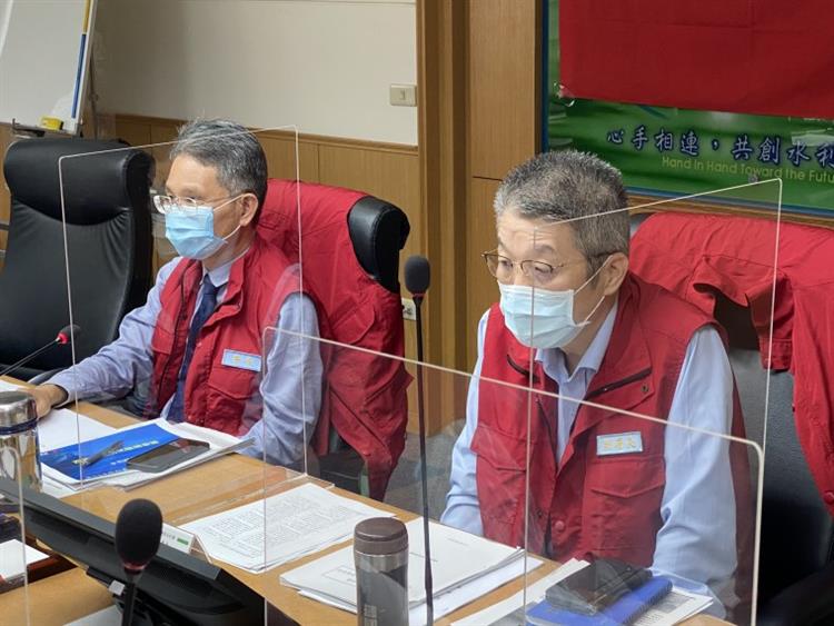 因應西南氣流可能強降雨   水利署提前防汛應變 (4)