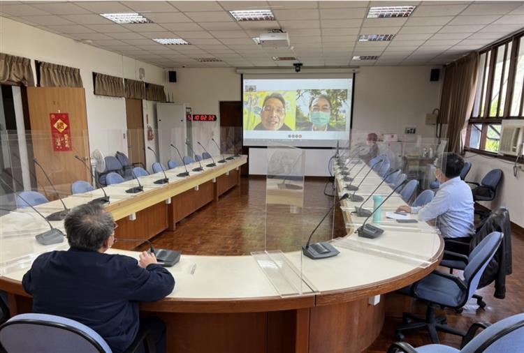 全臺供水正常無虞 水利署祝福全民福虎生豐-曾文水庫視訊會議
