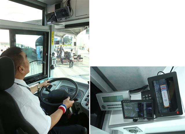 台北首都客運公車搭載帷豐科技開發製造，車輛中心技術移轉的全周影像系統，讓駕駛「一目瞭然，全方位無視差」，讓行車安全更上層樓。