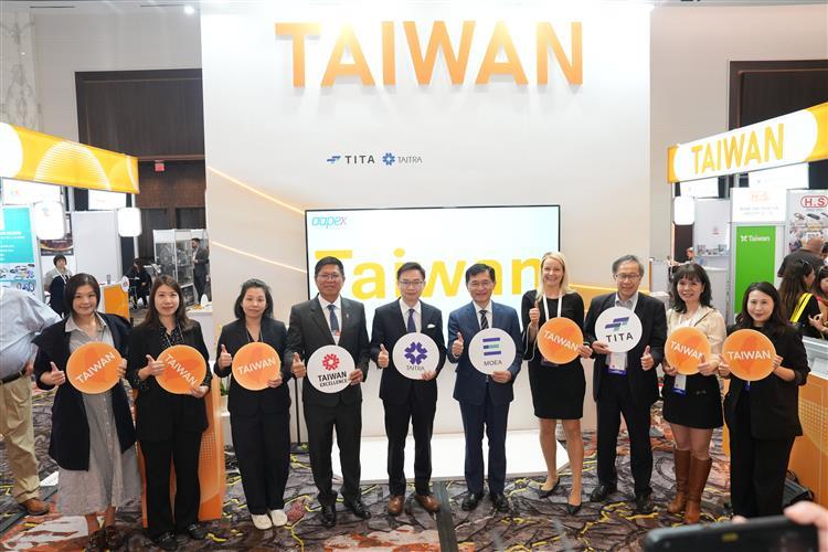 MOEA Debuts Taiwan Pavilion at AAPEX and SEMA, Showcasing Cutting-edge Automotive Innovations