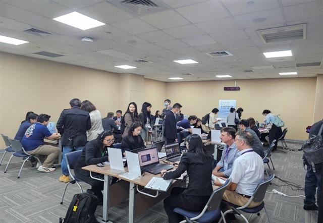 10月22日--臺灣波蘭智慧城市論壇及商機媒合會—媒合會現場