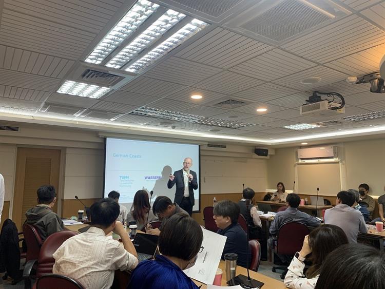 德國專家肯定水利署海岸防護作法—台德水利海岸防護策略執行交流會議