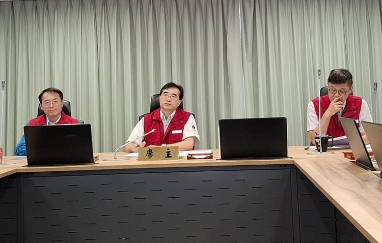 2水利署嚴陣以待  防範樺加沙颱風威脅召開防汛整備視訊會議