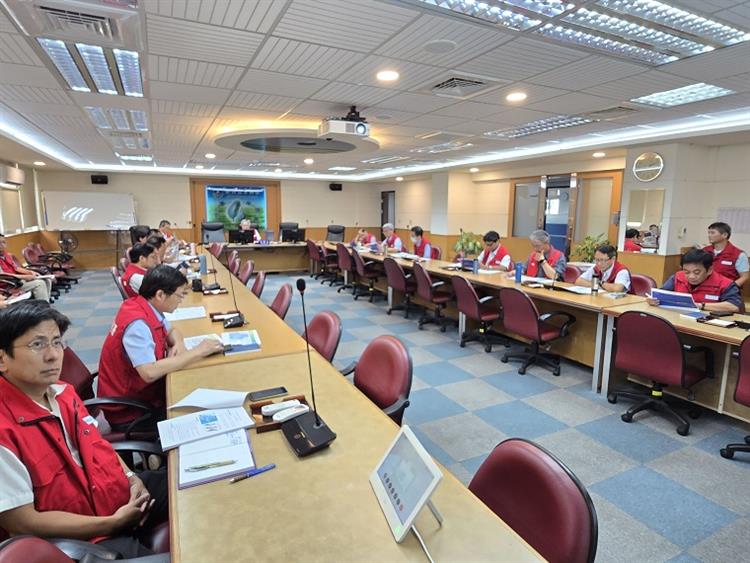 3水利署嚴陣以待  防範樺加沙颱風威脅召開防汛整備視訊會議