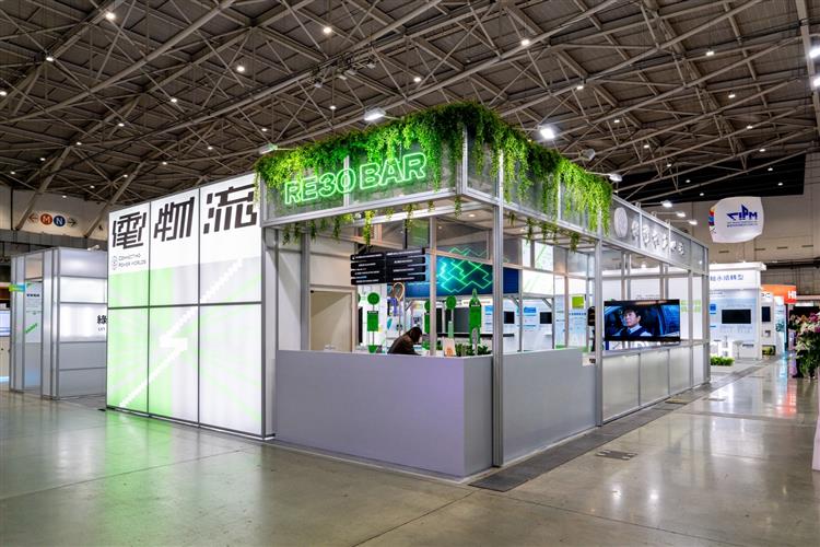 圖說：本次台電展區即以「綠電」為主題，分為創能、儲能、節能及電力交易四大面向，視覺化呈現綠電從產出、儲存與調度，延伸到節能及銷售交易的過程。