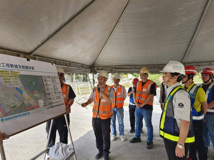 2水利署︰第一線掌握台中及新竹水資源建設進度　要求如期如質完工 確保供水安全-聽取大安大甲溪聯通管進度簡報