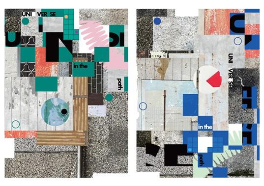 圖五：B類銀獎-賴姵均設計師的作品《Universe in the Path》（宇宙在探索之徑）。