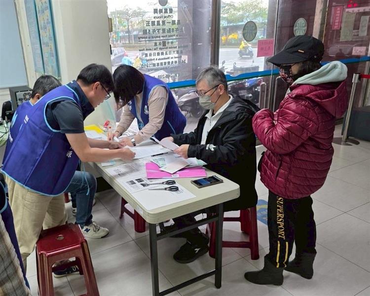 基隆服務所受理用戶申請清洗水塔補償作業情形